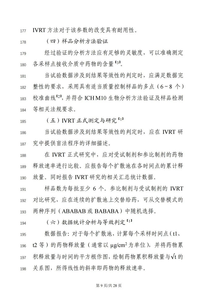 關于公開征求《局部起效化學仿制藥體外釋放（IVRT）與體外透皮（IVPT）研究技術指導原則（征求意見稿）》意見的通知