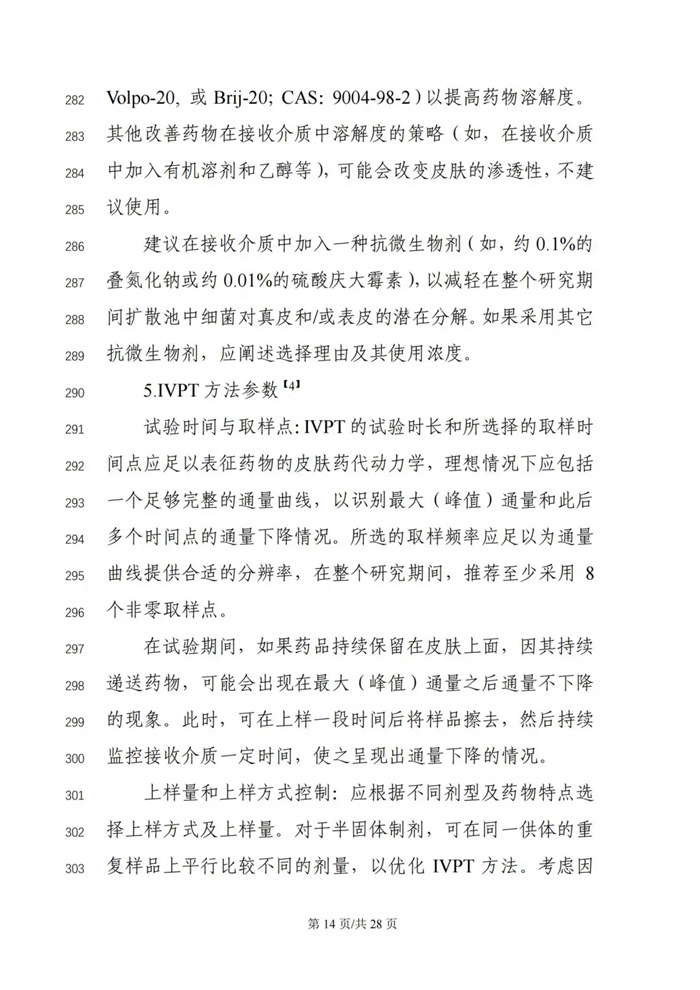 關于公開征求《局部起效化學仿制藥體外釋放（IVRT）與體外透皮（IVPT）研究技術指導原則（征求意見稿）》意見的通知