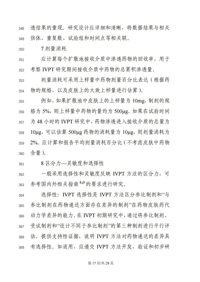 關于公開征求《局部起效化學仿制藥體外釋放（IVRT）與體外透皮（IVPT）研究技術指導原則（征求意見稿）》意見的通知